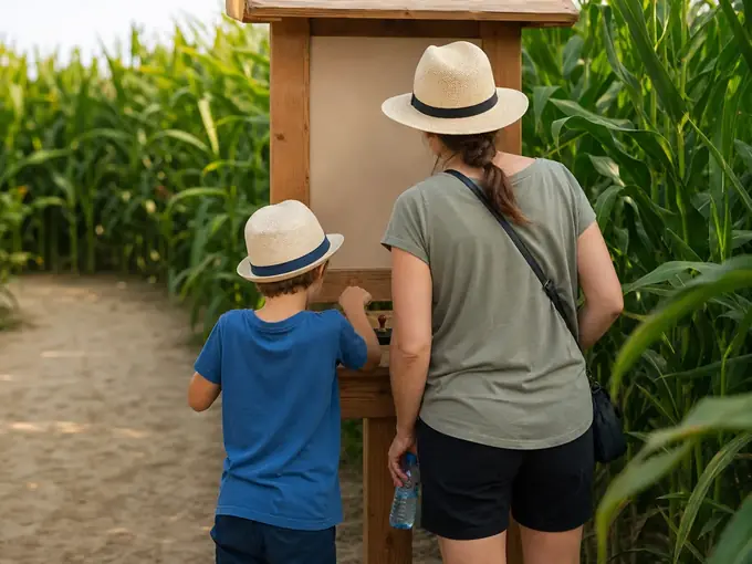 Maislabyrinth mit Kindern: So wird der Ausflug entspannt