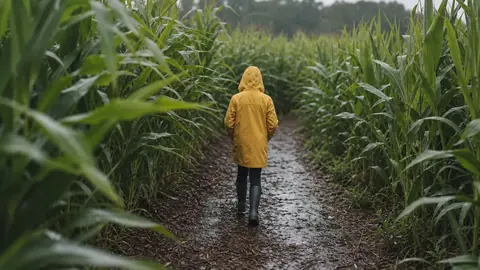 Maislabyrinth bei Regen: Lohnt sich der Besuch trotzdem?