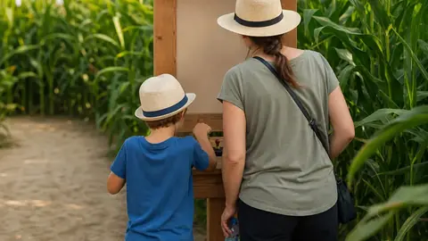 Maislabyrinth mit Kindern: So wird der Ausflug entspannt